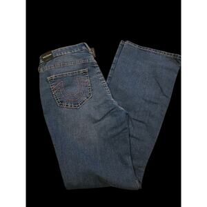 NWT True Religion Women's Jean, SIZE 32, Becca, Mid Rise, Bootcut